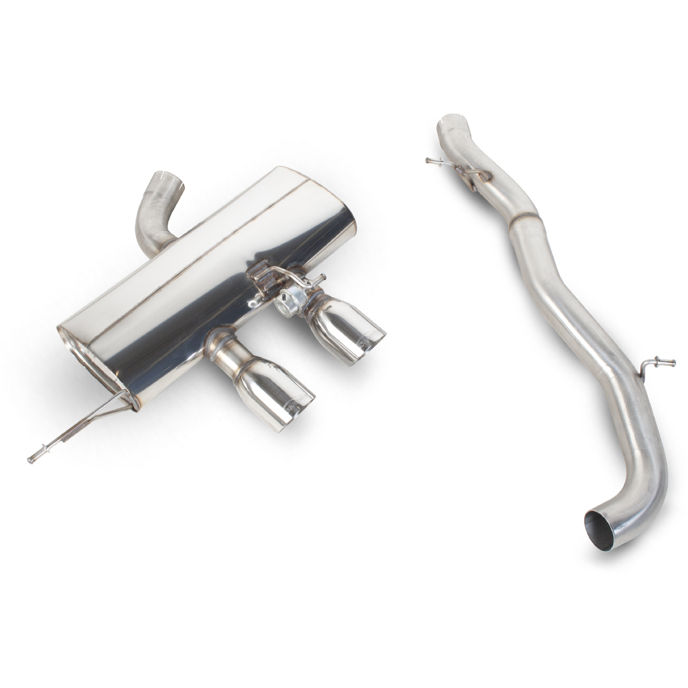 Scorpion Exhaust Turbo-Back + Sports Cat Twin Daytona - Volkswagen Golf MK6 R 2.0 TSI 09-13