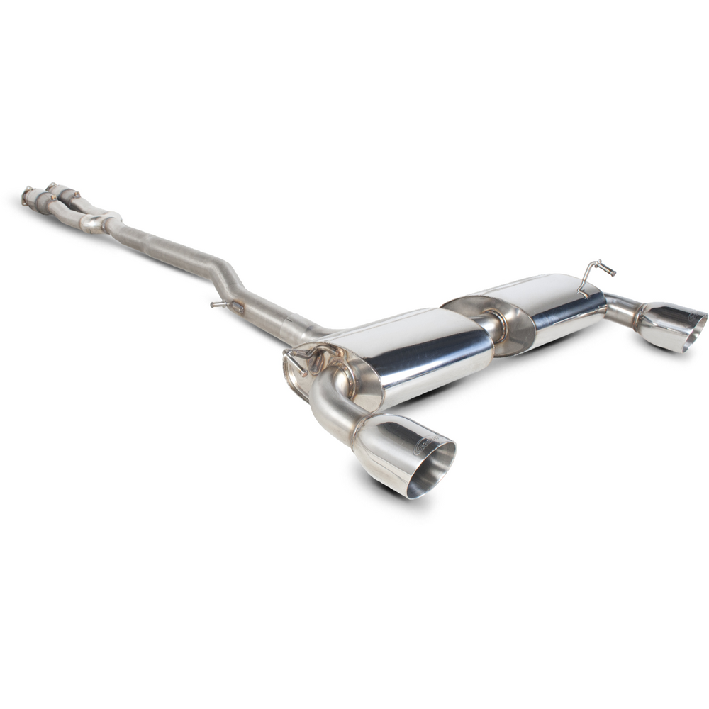 Scorpion Exhaust Full System + Sports Cats Twin Daytona - Volkswagen Golf MK4 R32 03-05