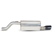 Scorpion Exhaust Rear Silencer Daytona BLK - Vauxhall Corsa D 1.4 Turbo Black Edition 12+
