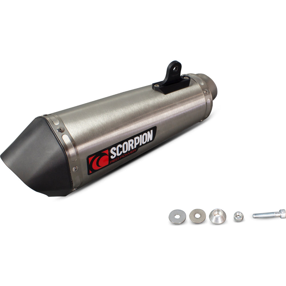Scorpion Serket Taper Stainless Oval Exhaust For Yamaha MT-10 2016-2021
