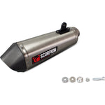 Scorpion Serket Taper Stainless Oval Exhaust For Yamaha MT-10 2016-2021