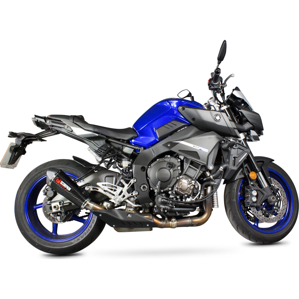 Scorpion Serket Taper Carbon Oval Exhaust - Yamaha MT-10 2016 - 2021