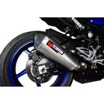 Scorpion Serket Taper Titanium Oval Exhaust For Yamaha MT-10 2016-2021