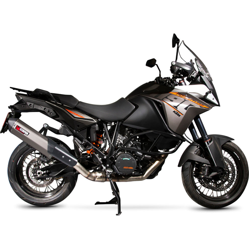 Scorpion Serket Parallel Titanium Oval Exhaust For KTM 1190 Adventure 2013-2016