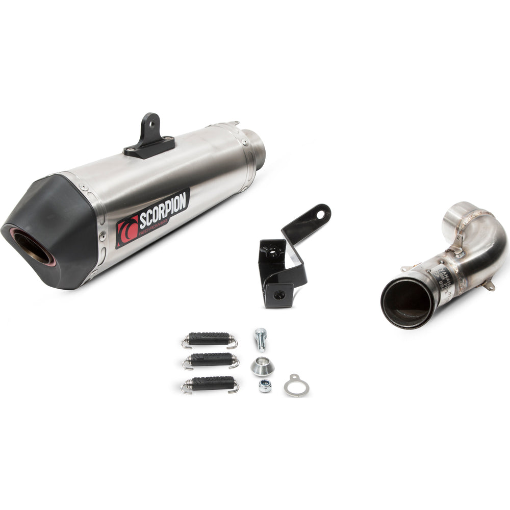 Scorpion Serket Taper Stainless Oval Exhaust - Yamaha MT-09 Tracer 2015 - 2020