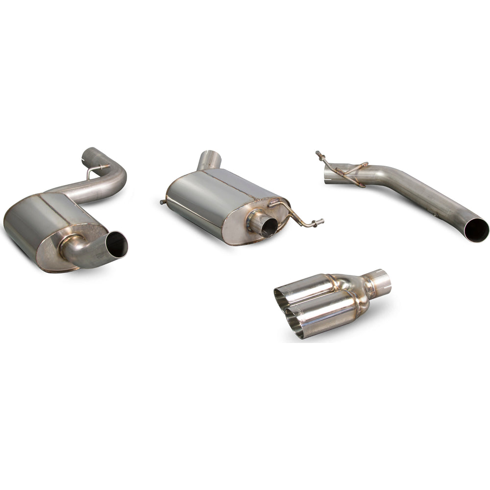 Scorpion Exhaust Cat-Back System (Res) Twin Daytona - Volkswagen CC 2.0 TSi 2012 - 2017