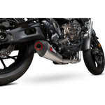 Scorpion Serket Taper Titanium Oval Exhaust For Yamaha XSR 700 2016-2020