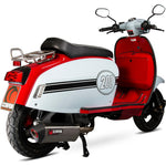 Scorpion Serket Parallel Stainless Oval Exhaust For Scomadi TL 200 2016-2017