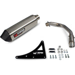 Scorpion Serket Parallel Stainless Oval Exhaust For Scomadi TL 200 2016-2017