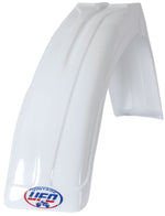 UFO Universal MX/Enduro Vintage Front Fender - White