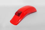 UFO Universal Vintage Rear Fender With Light - Red