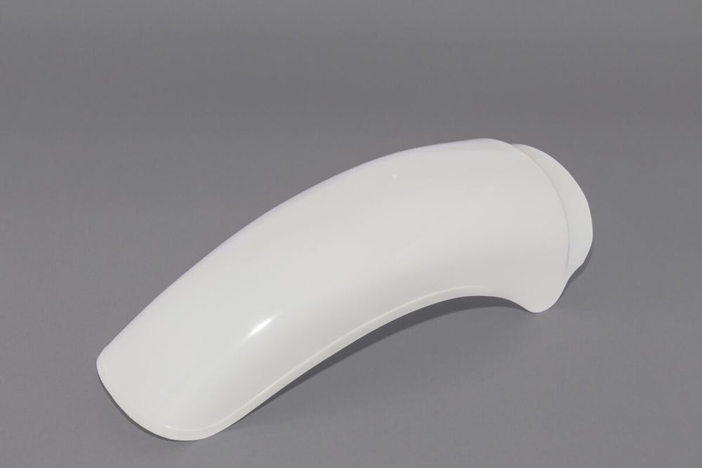 UFO Vintage Uni Rear Fender - Maico 250-490cc 1978-80 - White