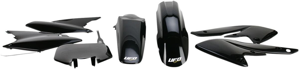 UFO Plastics Kit - Kawasaki KXF250 2004 - Black