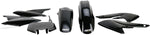 UFO Plastics Kit - Kawasaki KXF250 2004 - Black