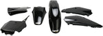 UFO Plastics Kit - Suzuki RM85 2002-18 - Black