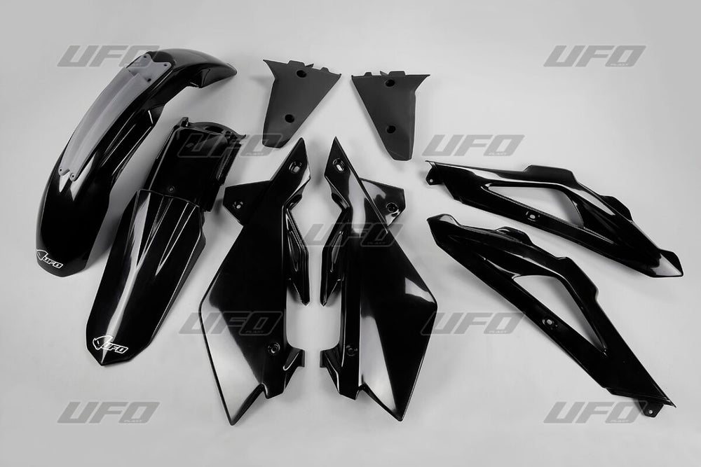 UFO Plastics Kit - Husqvarna TC 250/450/510 2007 - Black