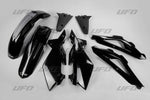 UFO Plastics Kit - Husqvarna TC 250/450/510 2007 - Black