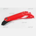 UFO Rear Fender With Tail Light - Honda CRF250R 2014-16, CRF450R 2013-16 - Red