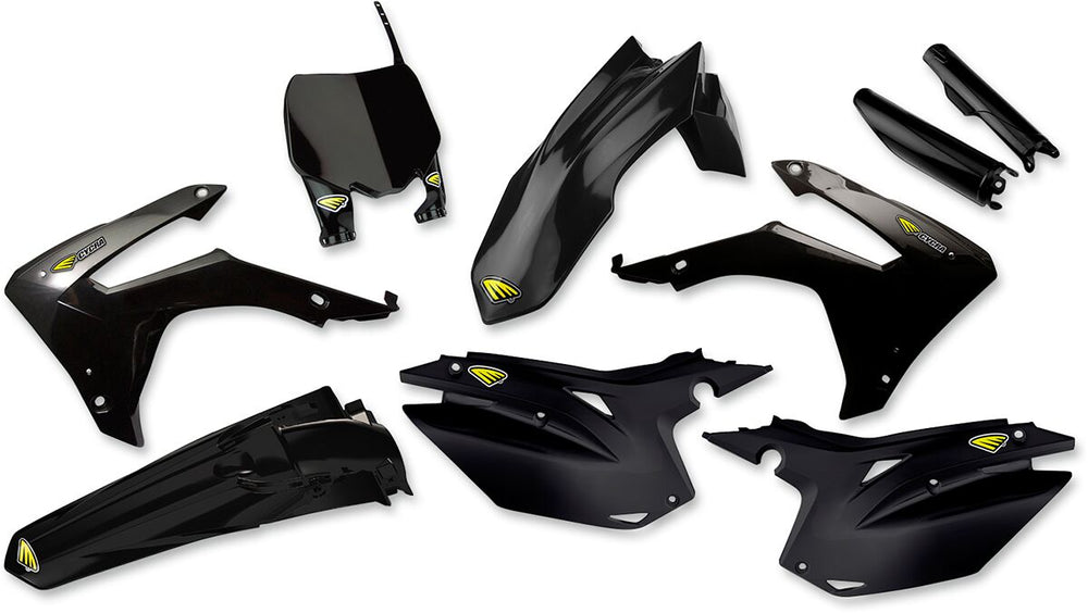 Cycra Powerflow Plastics Kit - Honda CRF450R 2013-2016 - Black