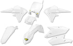 Cycra Powerflow Plastics Kit For Yamaha YZF450 2014-2017 - White