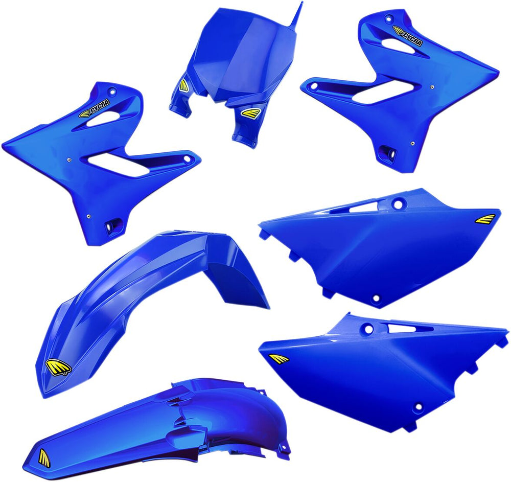 Cycra Powerflow Plastics Kit - Yamaha YZ125 2015-2021 - Blue