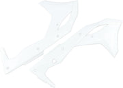 UFO Radiator Scoops - Kawasaki KXF250 2017-18 - White