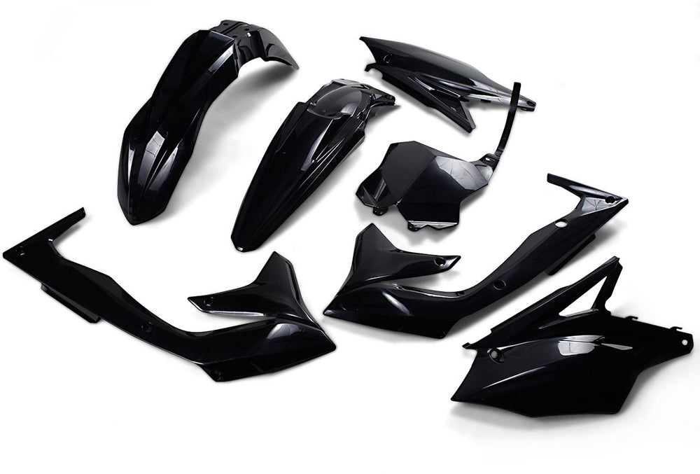 UFO Plastics Kit - Kawasaki KXF450 2016-17 - Black