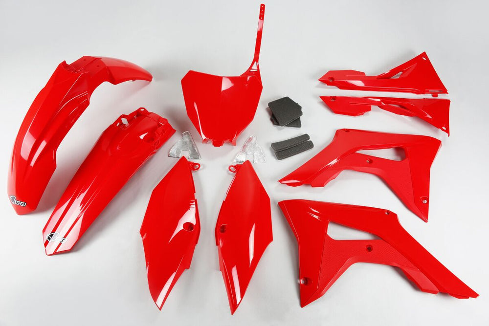 UFO Plastics Kit - Honda CRF250 2018, CRF450 2017-18 - Red