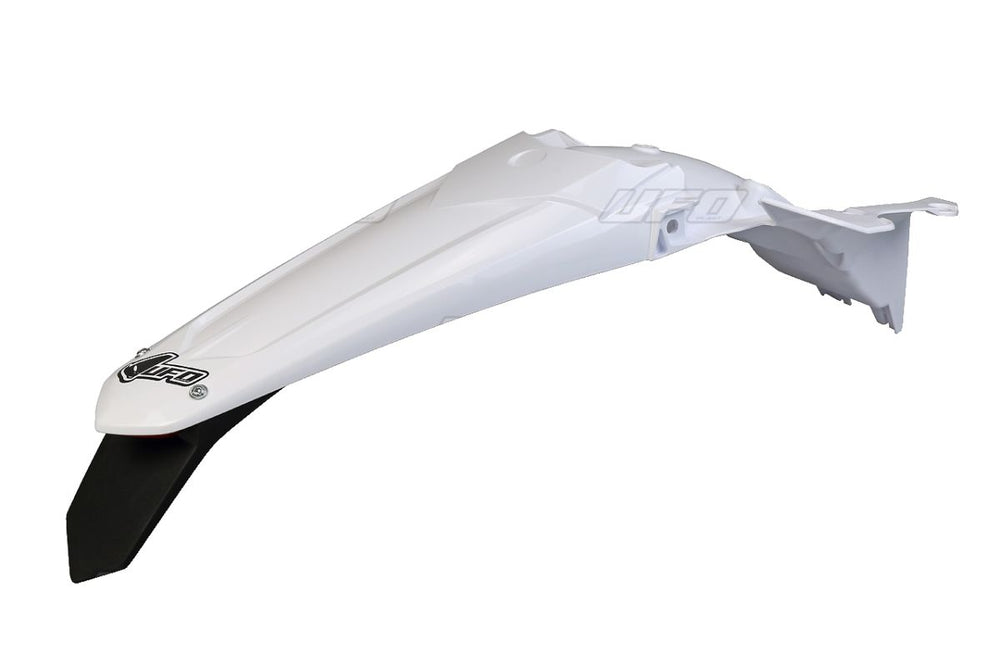 UFO Rear Fender With Tail Tidy - Yamaha YZF250 2019-20, YZF450 2018-20 - White