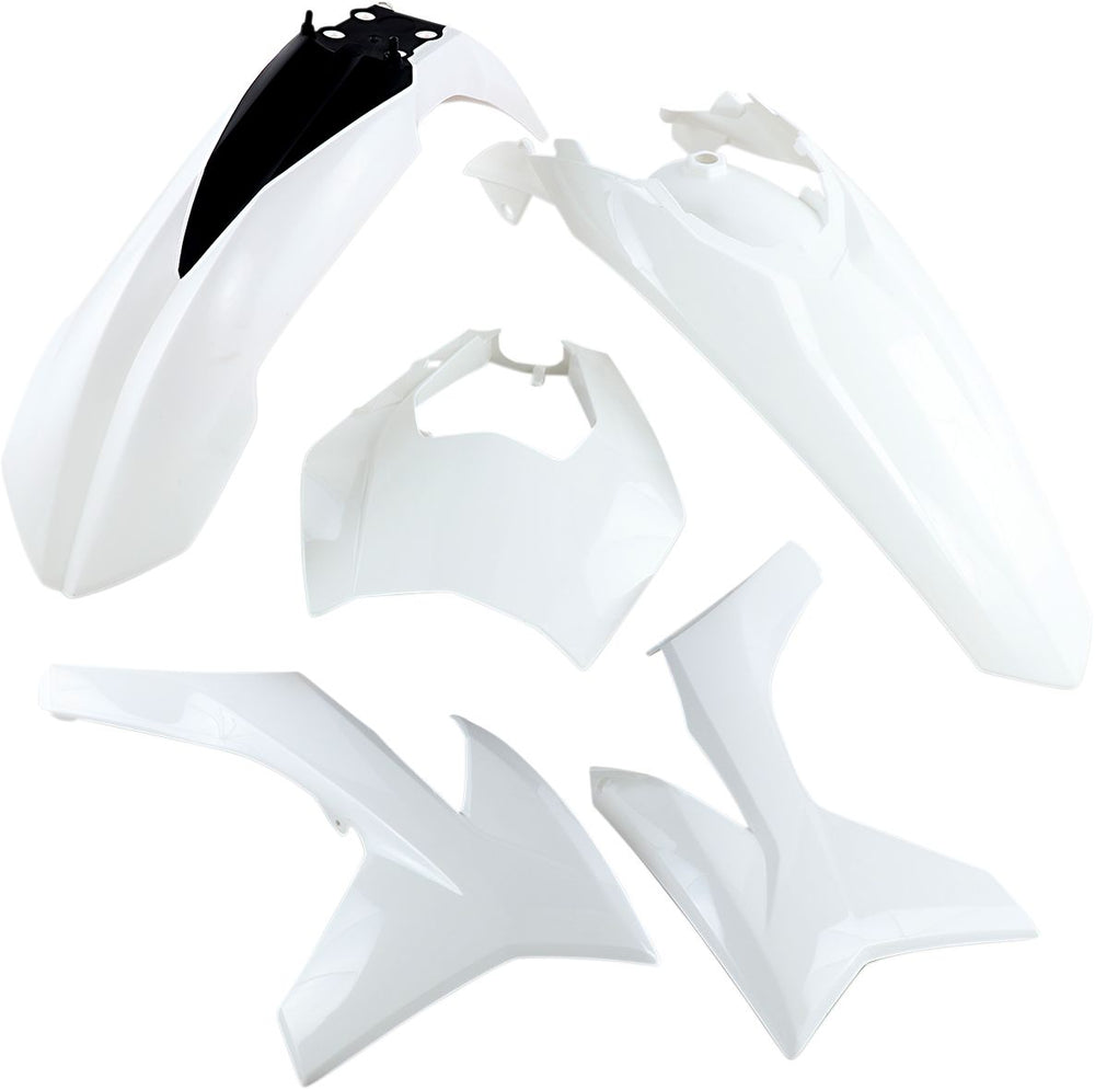 UFO Plastics Kit - KTM EXC 125/200/250/300/500 2012-13 - White