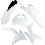 UFO Plastics Kit - KTM EXC 125/200/250/300/500 2012-13 - White