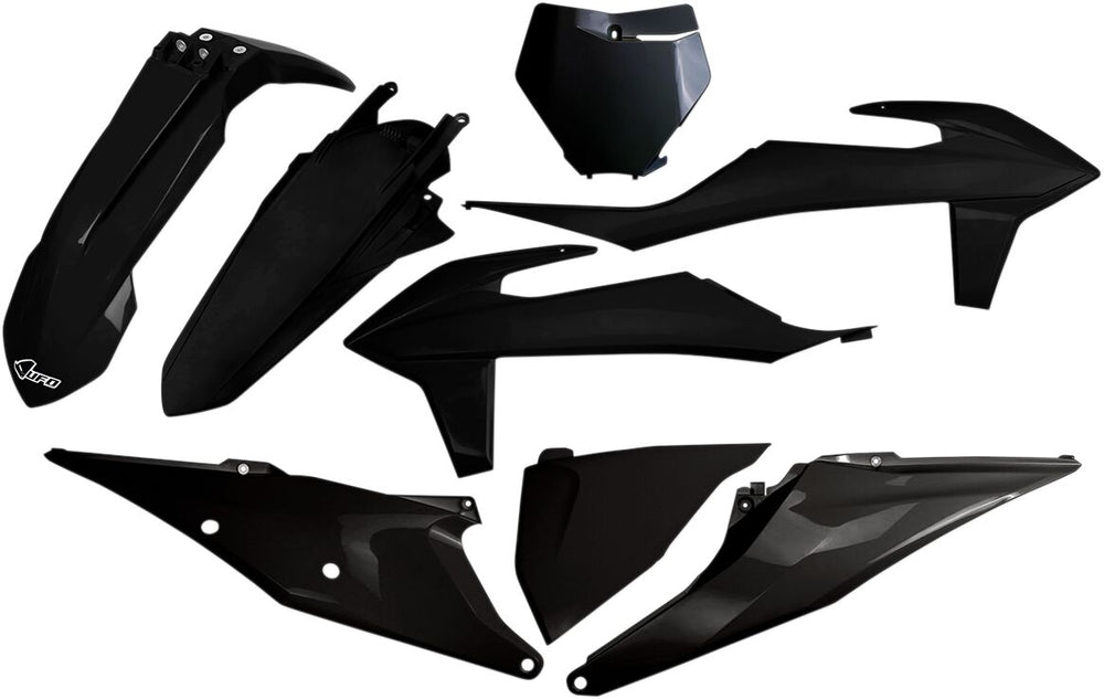 UFO Plastics Kit - KTM SX 125/250 & SXF 250/350/450 2019-22 - Black