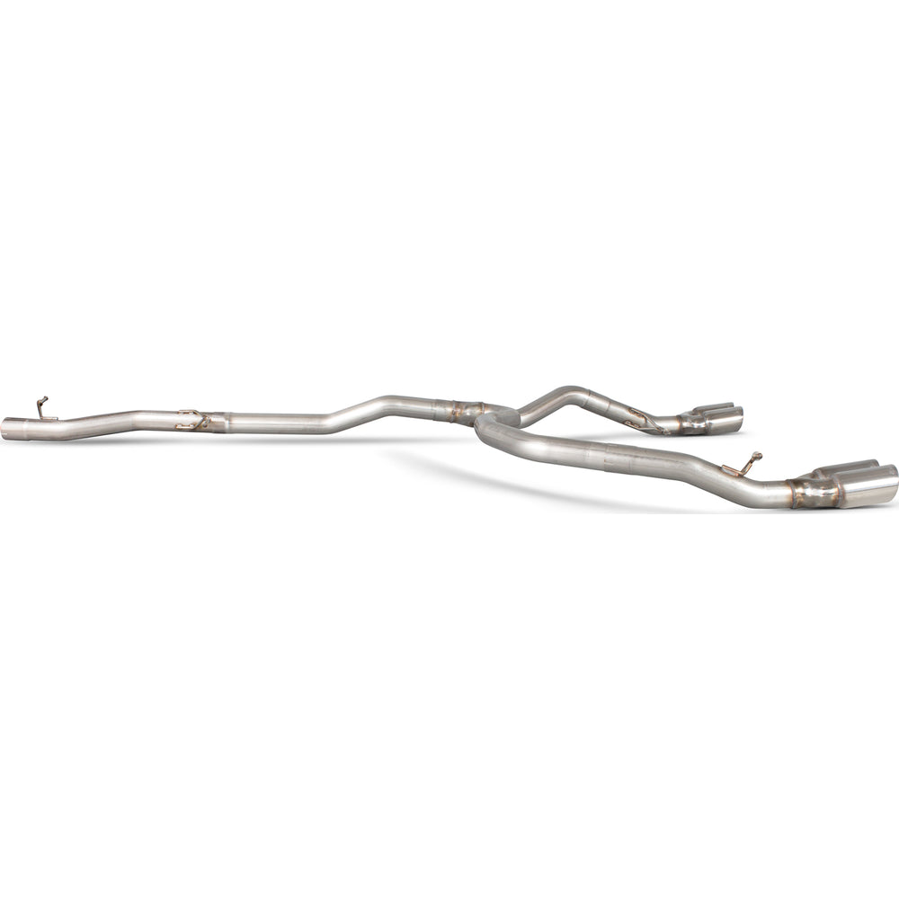 Scorpion Exhaust Cat/DPF-Back Quad Daytona - Volkswagen T5 Transporter & Caravelle