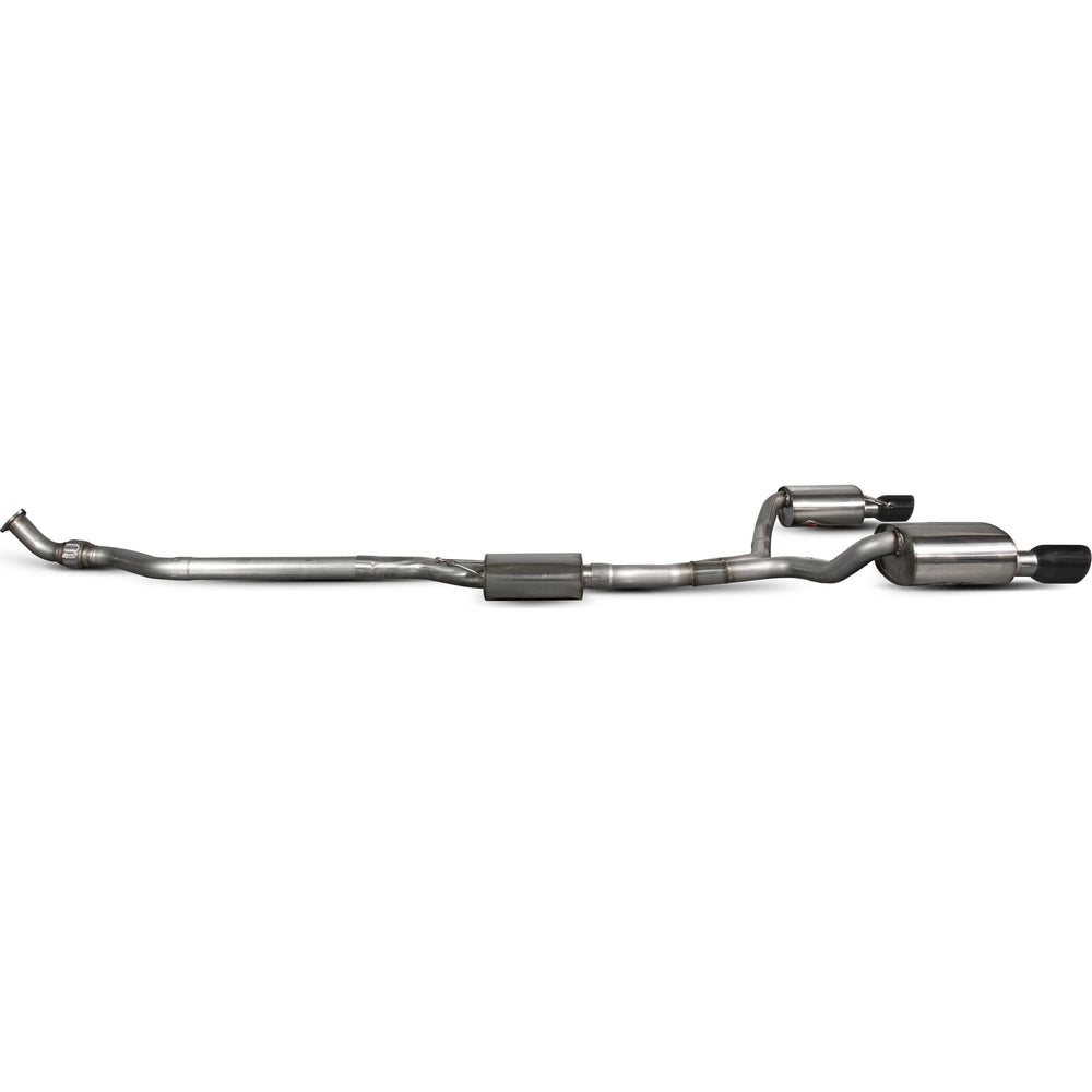 Scorpion Exhaust Cat-Back (Res) Twin Daytona BLK - Audi A5 B8 2.0 TFSi 2012 - 2016