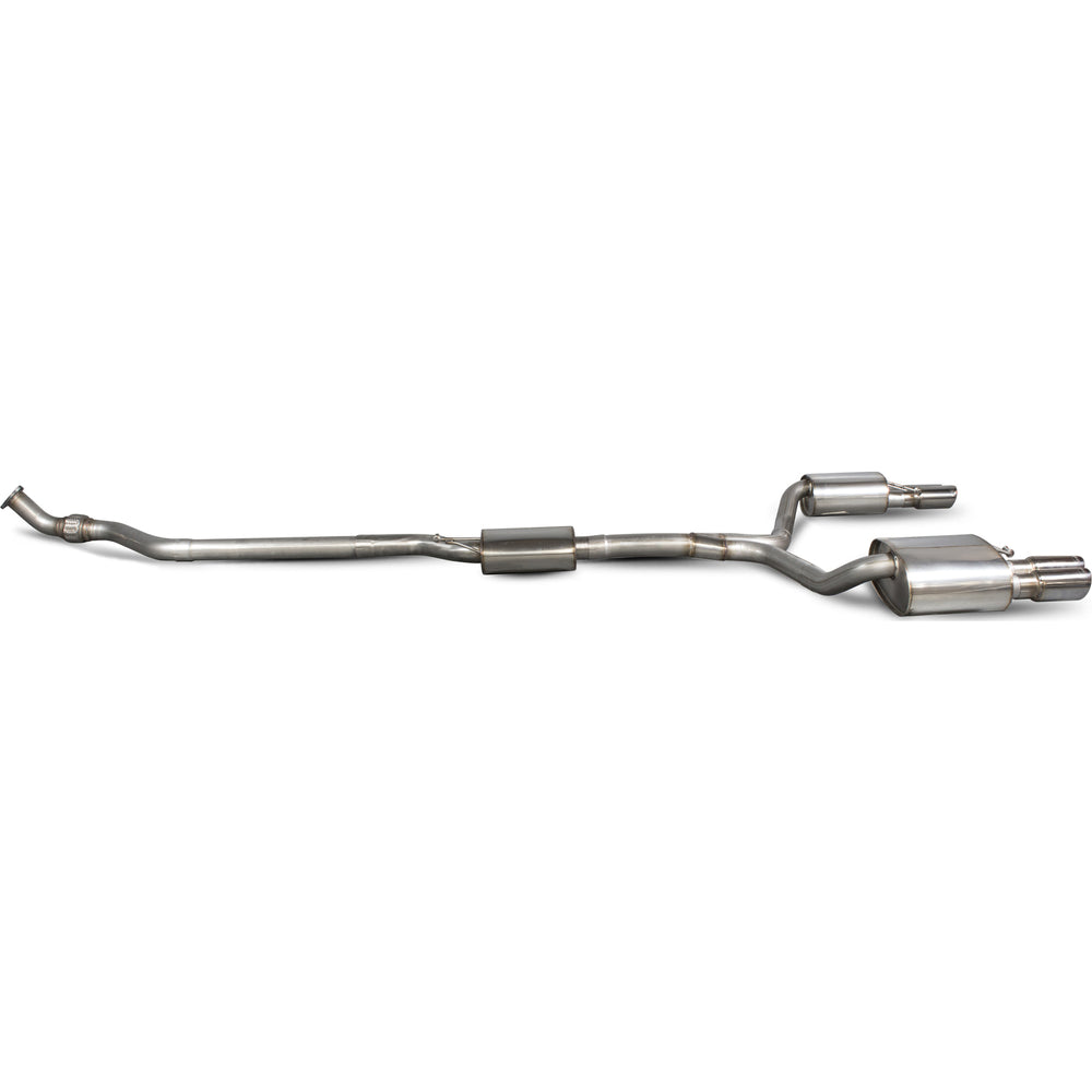 Scorpion Exhaust Cat-Back (Res) Quad Daytona - Audi A5 B8 2.0 TFSi 12+