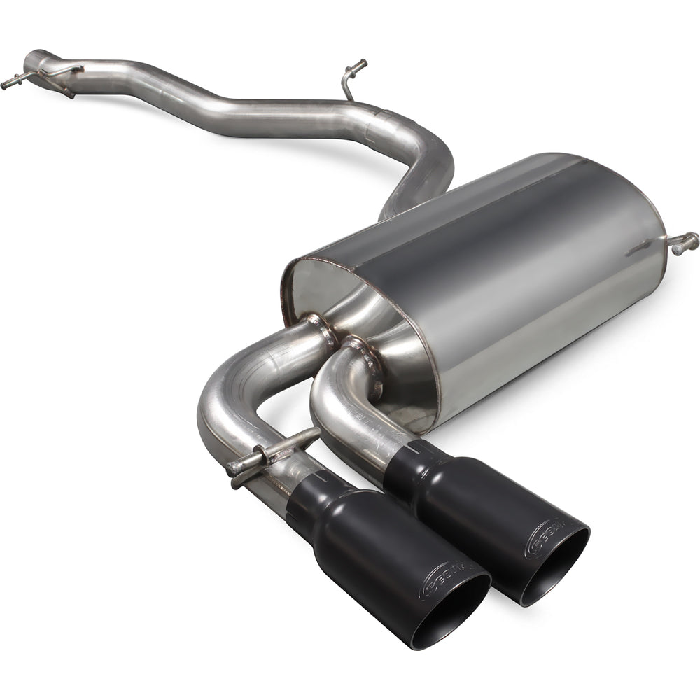 Scorpion Exhaust Cat-Back Daytona BLK - Audi S3 8P 2.0T Quattro (3 Door & Sportback) 06-12