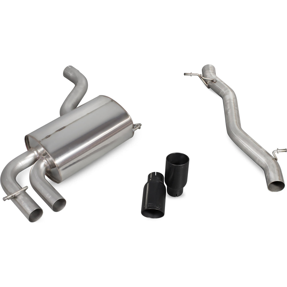Scorpion Exhaust Cat-Back Daytona BLK - Audi S3 8P 2.0T Quattro (3 Door & Sportback) 06-12