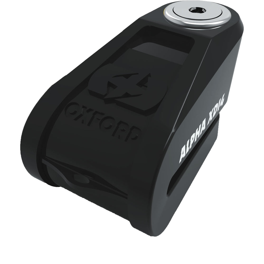 Oxford Alpha XD14 Stainless Disc Lock (14 mm Pin) Black