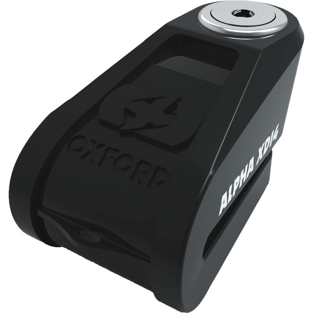 Oxford Alpha XD14 Stainless Disc Lock (14 mm Pin) Black
