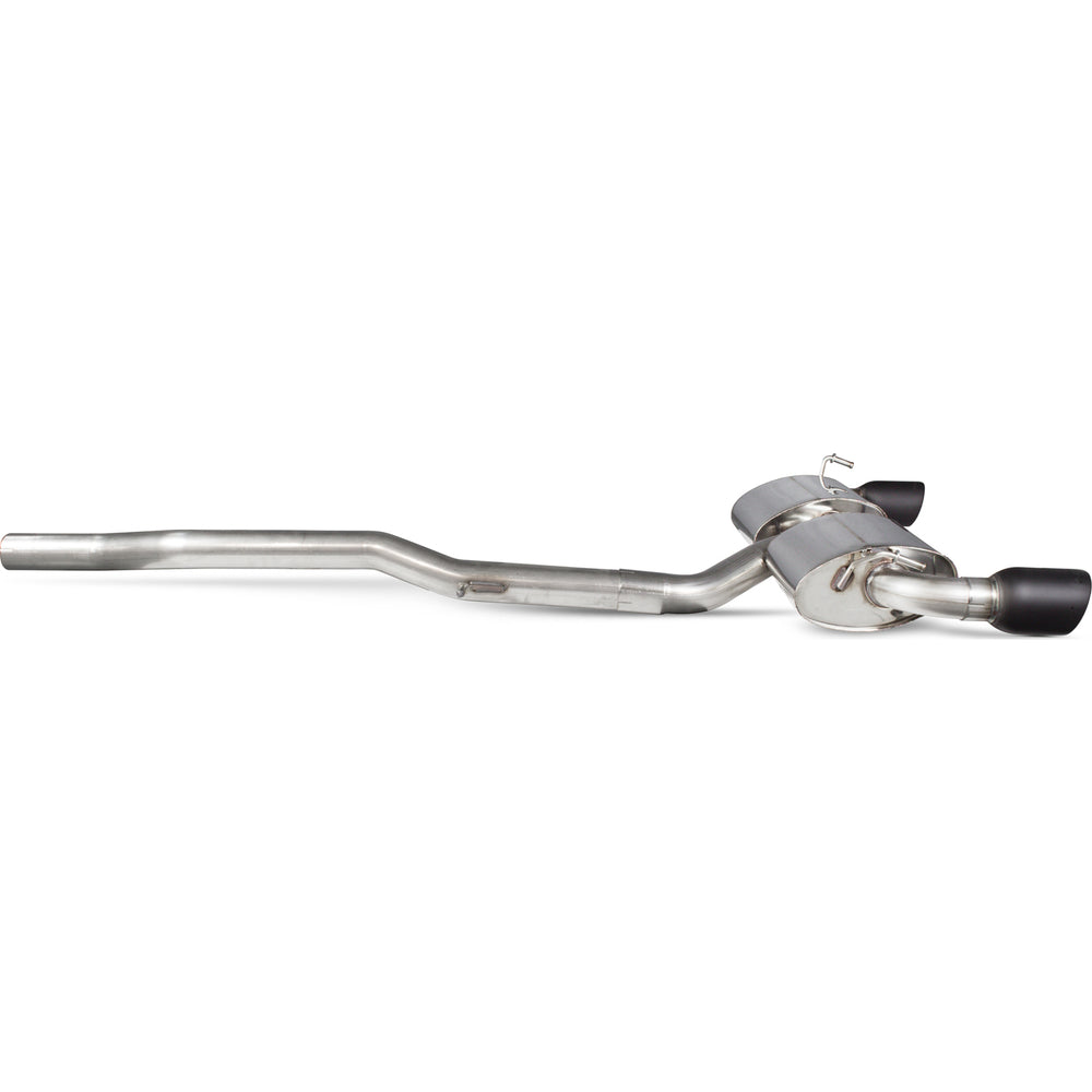 Scorpion Exhaust Cat-Back Twin Daytona BLK - Volkswagen Golf MK4 R32 2003 - 2005