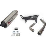 Scorpion Serket Parallel Stainless Oval Exhaust For Peugeot Tweet 125 2010-2017