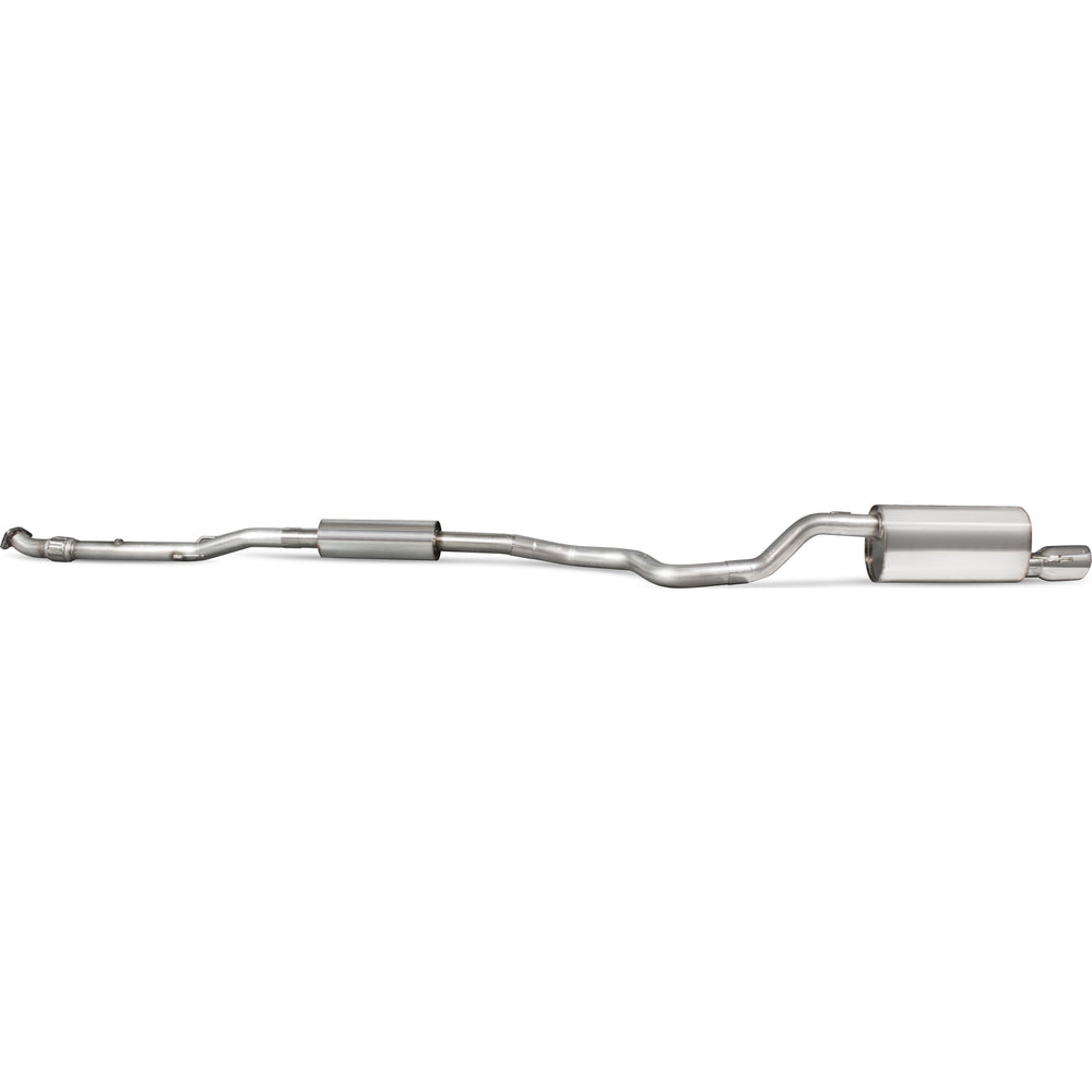 Scorpion Exhaust Cat-Back (Res) Single Daytona - Vauxhall Corsa E 1.0T (Non-GPF Model) 2014 - 2019