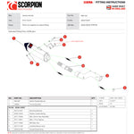 Scorpion Serket Parallel Titanium Oval Exhaust For Yamaha XSR 900 2016-2021