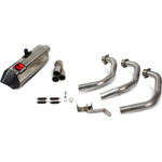 Scorpion Serket Parallel Stainless Oval Exhaust For Yamaha XSR 900 Full System 2016-2021