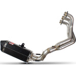 Scorpion Serket Parallel Carbon Oval Exhaust For Yamaha XSR 900 Full System 2016-2021