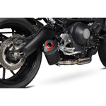 Scorpion Serket Parallel Carbon Oval Exhaust For Yamaha XSR 900 Full System 2016-2021