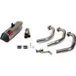 Scorpion Serket Parallel Titanium Oval Exhaust For Yamaha XSR 900 Full System 2016-2021
