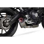 Scorpion Serket Parallel Titanium Oval Exhaust For Yamaha XSR 900 Full System 2016-2021