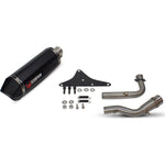 Scorpion Serket Parallel Black Ceramic Oval Exhaust For Honda PCX 125 2014-2016
