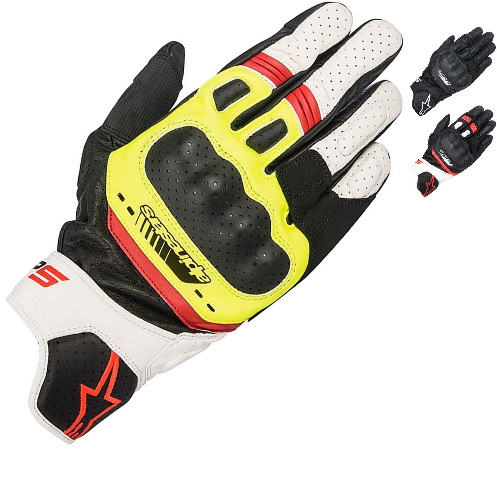 Alpinestars SP-5 Leather Motorcycle Gloves – Ghostbikes
